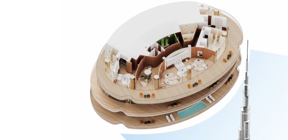 Private Pools (penthouses)