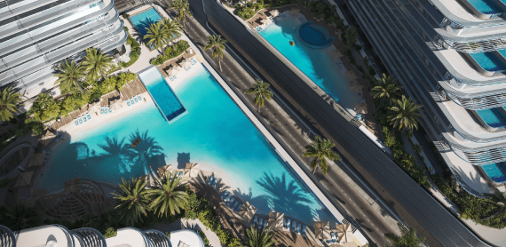 Pool Deck & Artificial Beach