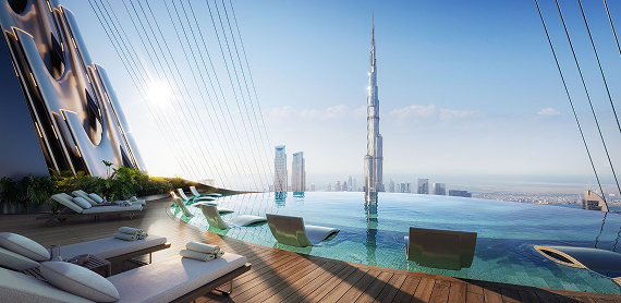 Rooftop Infinity Pool